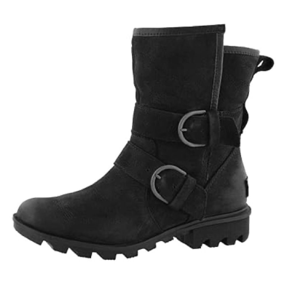 *🍁FALL VIBE❄️Sorel Phoenix Moto Cozy waterproof boots